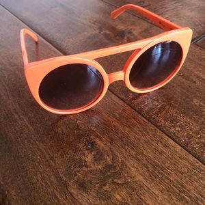 Orange KAREN WALKER sunglasses